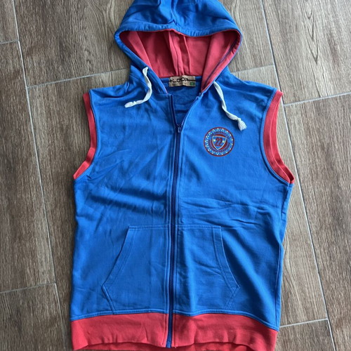 Sleeveless jacket men's blue size M like new