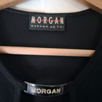 Maxi black elastic dress Morgan de Toi like new, sleeveless