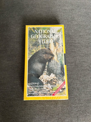 National Geographic Beaver The Architect of Nature VHS new, dubbed documentary