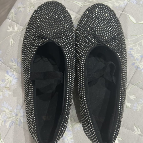 Zara girls' shoes size 31 used, black