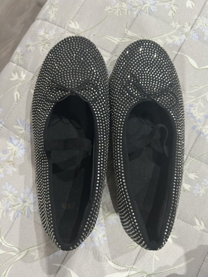 Zara girls' shoes size 31 used, black