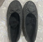 Zara girls' shoes size 31 used, black