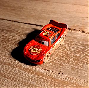 Αυτοκινητάκι σιδερένιο Diecast Pixar Cars Dirt Track McQueen