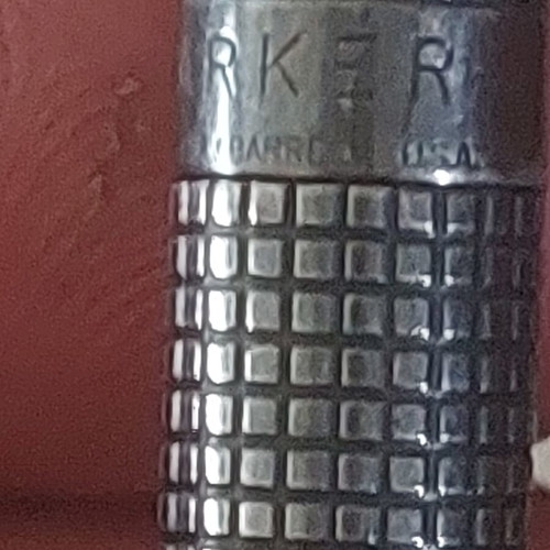 Parker Cap and Barrel USA ασημένιος στυλός μεταχειρισμένος με μικρές φθορές