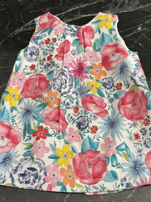 Floral dress Zara new, 9-12 months, A-line up to 80 cm
