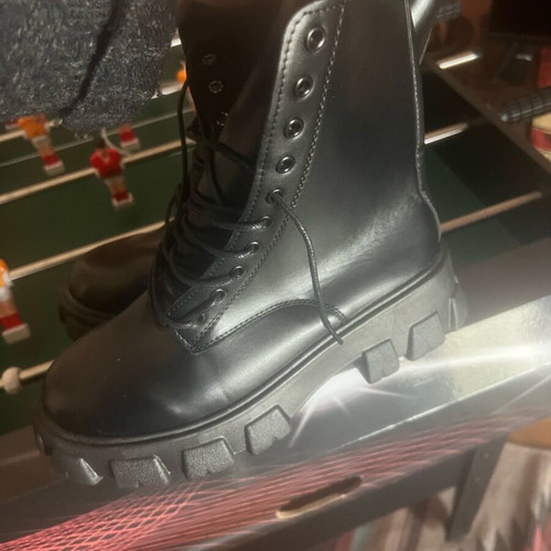 Black ankle boots new size 42 very narrow fit