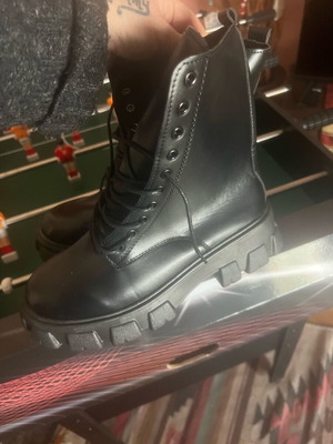 Black ankle boots new size 42 very narrow fit