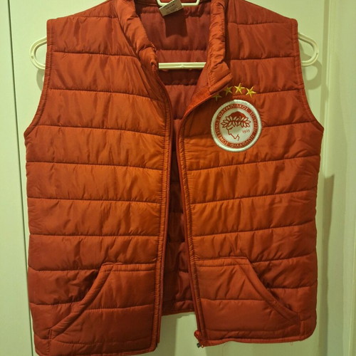 Olympiakos Sleeveless Jacket like new
