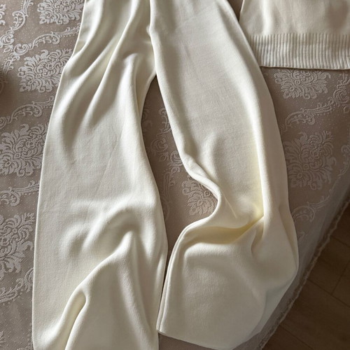 White cotton set new, universal size