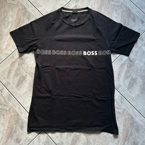 Boss short-sleeve shirt like new, black size M