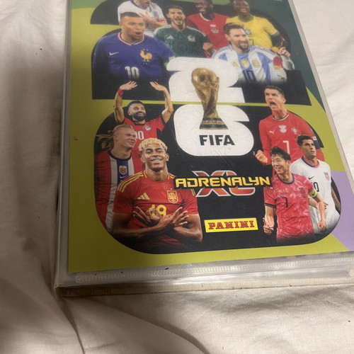 World Cup 2026 Sticker Album like new, 50% complete, collectible