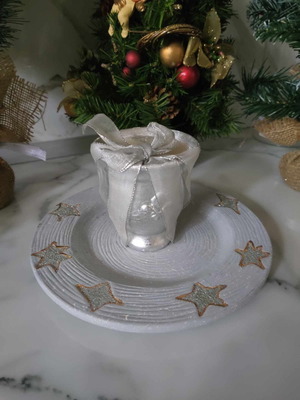 Christmas ceramic plates new