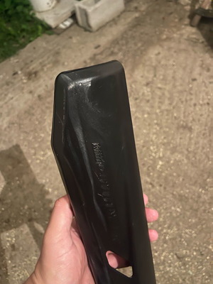 Crypton X exhaust protector used
