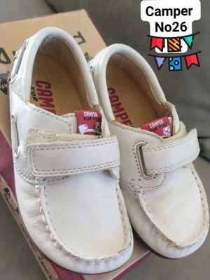 Camper kids shoes size 26 used, white