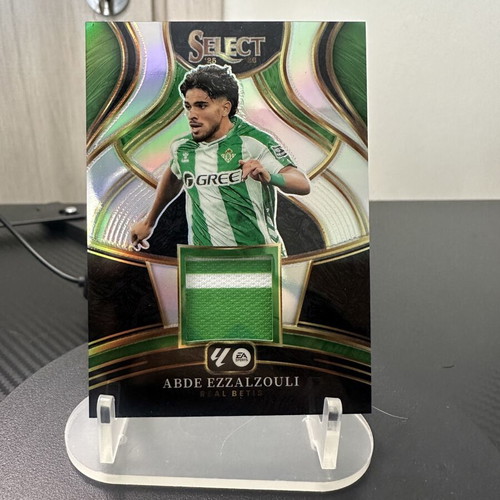 Abde Ezzalzouli 2025-26 Panini Select La Liga Memorabilia Jersey Silver new