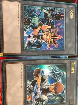 Κάρτες Yu-Gi-Oh Token ultra rare, καινούργιες, σετ 2