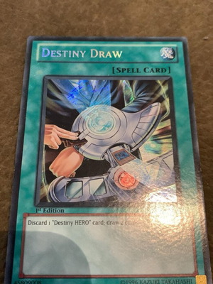 Destiny Draw Yu-Gi-Oh card new, authentic