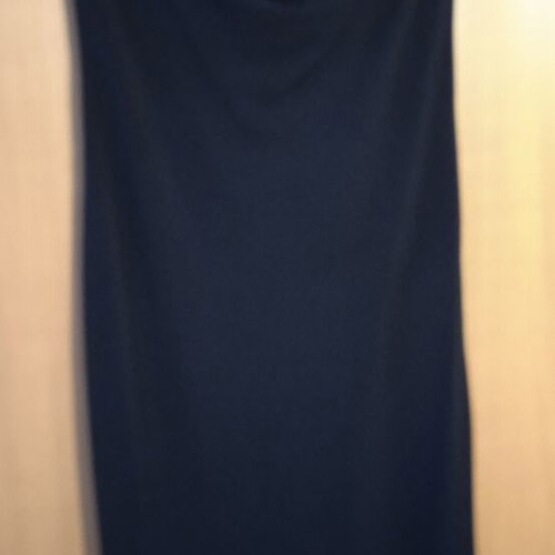 Black Long Halter Neck Dress like new