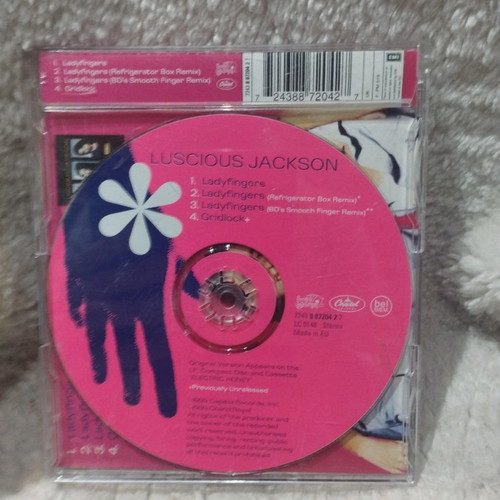 Luscious Jackson Lady Fingers CD used, hip hop