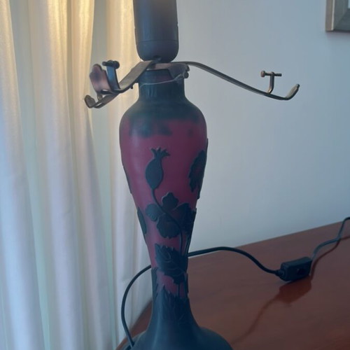 Calle type lamp like new, without lampshade