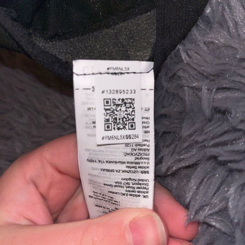 Adidas men's hat used, size M, black and white