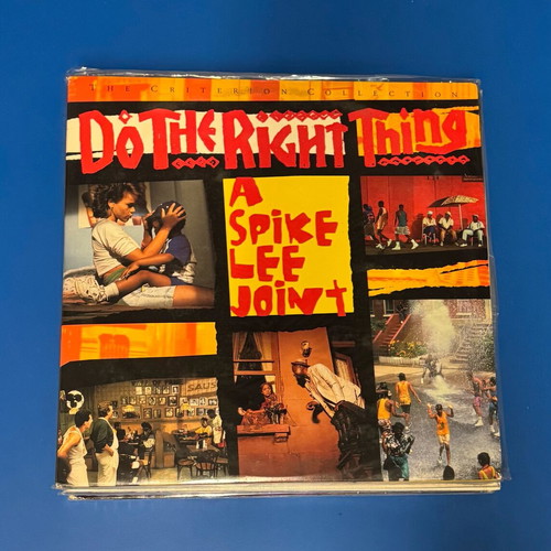 Do The Right Thing Criterion Laserdisc used