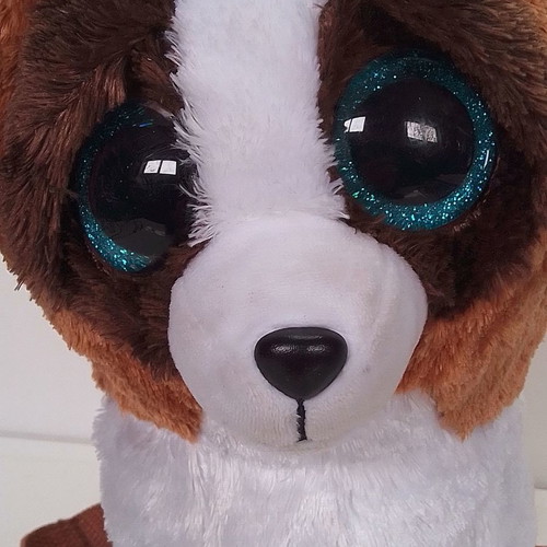 Beanie Boos Ty-Fashion Duke plush dog backpack used