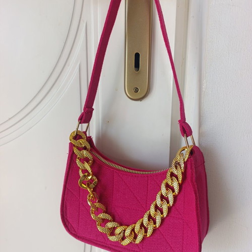 Shoulder bag fuchsia like new