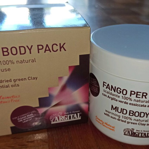 Argital Mud Body Pack body mud 500 ml new