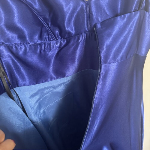 Elegant blue occasion dress, size M