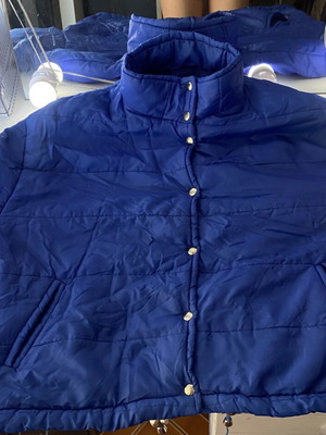 Blue jacket for boys, size 164 cm, age 14