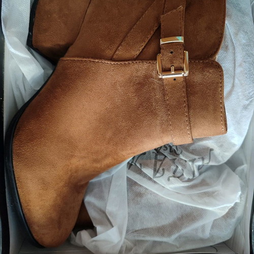 Women's brown ankle boots new, size 40
