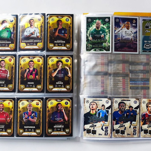 Topps Match Attax Champions League & Europa League 2025-2026 complete set like new