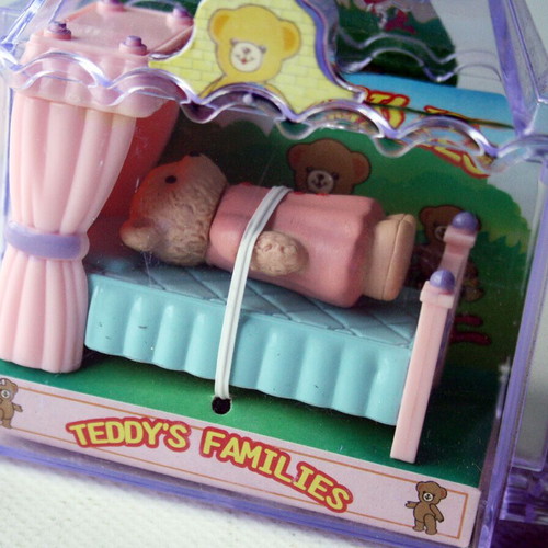 Teddy's Families bear figures set new, pack of 3