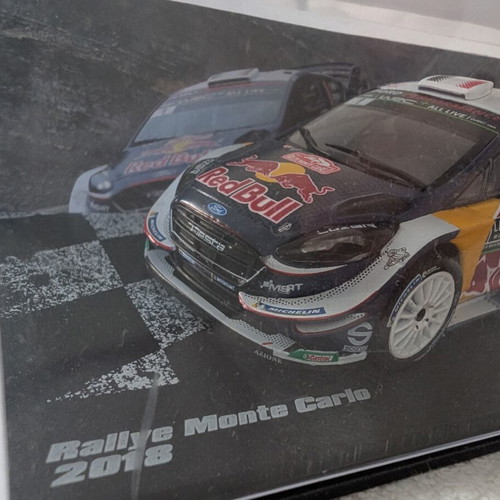Ford Fiesta WRC model car like new, Rallye Monte-Carlo 2018 winner