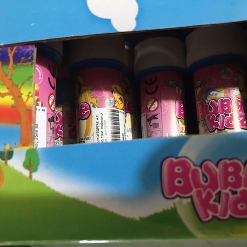 Bubble Beautiful and Bubble Kidz soap bubbles new, pack of 24 or 48