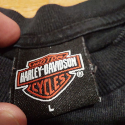 Harley Davidson Vintage Shirt Motorcycle Eagle used, size L