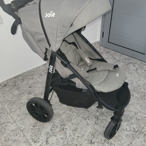 Joie Baby Stroller used with cup holders and waterproof hood