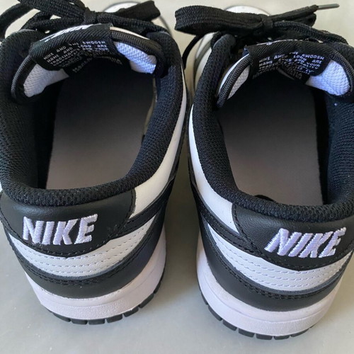 Nike Panda women's athletic shoes new, black and white