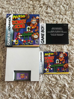 Nintendo GameBoy Advance Mario vs Donkey Kong παιχνίδι σαν καινούργιο με manuals