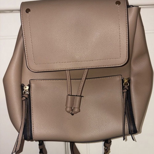 Brown backpack bag