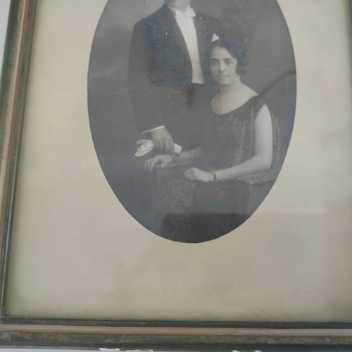 Couple photograph used in frame from 1924