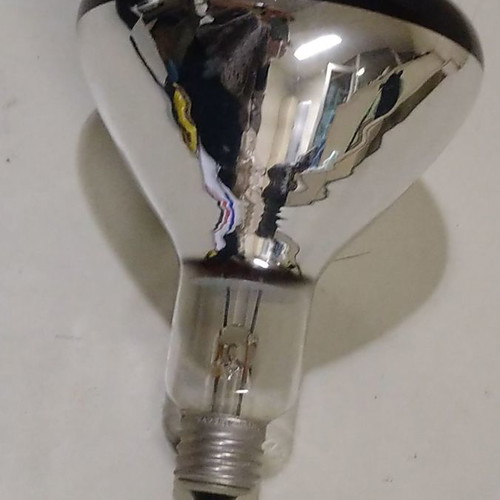 Infrared lamps 250W E27 new, pack of 2