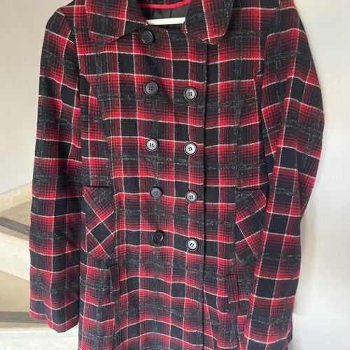 Salina checked coat like new, multicolor size M