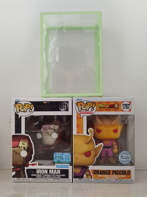 Iron Man Funko Pop limited edition 9500pcs new with gift Orange Piccolo and phosphorescent protector