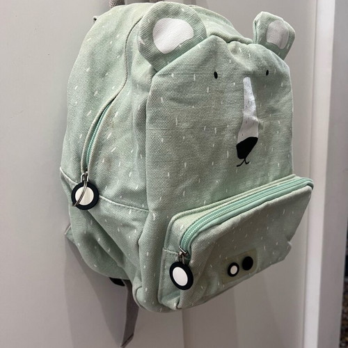 Trixie Kids Backpack Bear Like New, Cotton, Waterproof