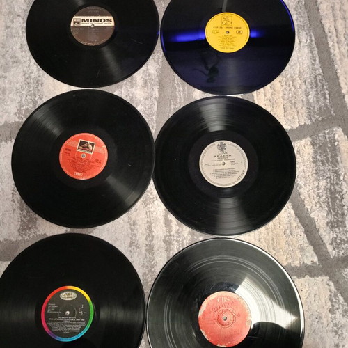 Large vintage records used