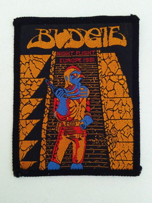 BUDGIE Συλλεκτικό Ραφτό Σήμα Εποχής '90