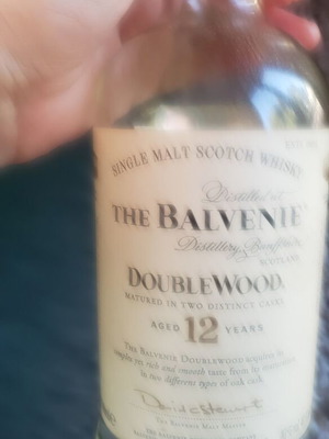 The Balvenie 12 years bottle like new with box