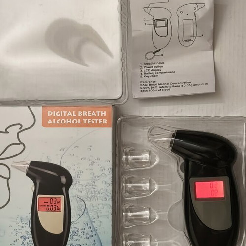 Digital Breath Alcohol Tester new with LCD display